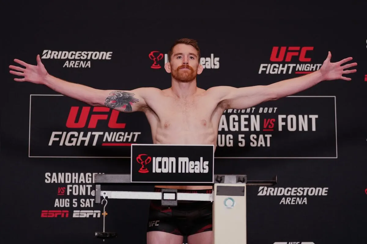 Sandhagen 139.5 y Font 139 listos para Nashville y ESPN