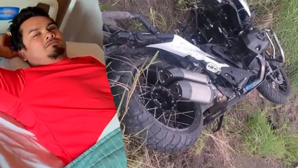 Chino Maidana Accidente Moto