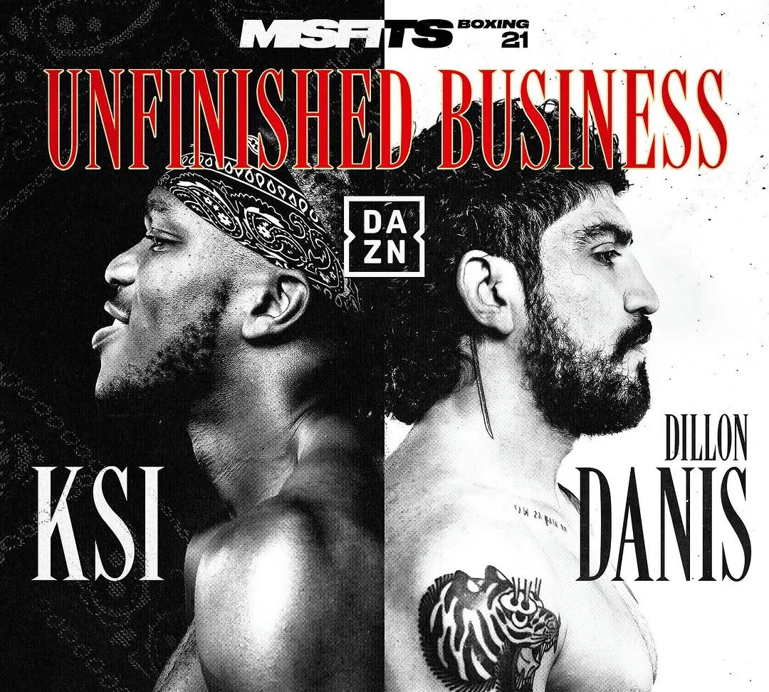 Misfits Boxing oficializa KSI vs Dillon Danis el 293 en Manchester