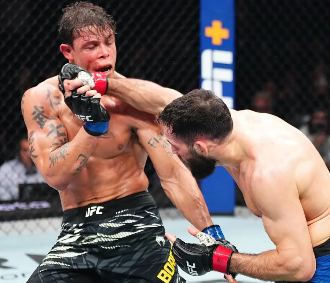 Nassourdine Imavov vence por puntos a Caio Borralho en UFC París