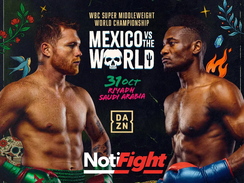 Canelo Álvarez vs Christian Mbilli / Matchroom Boxing