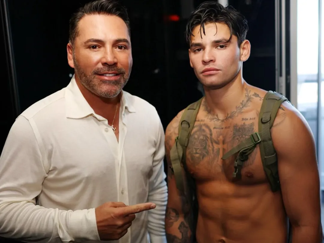 Oscar De La Hoya y Ryan García