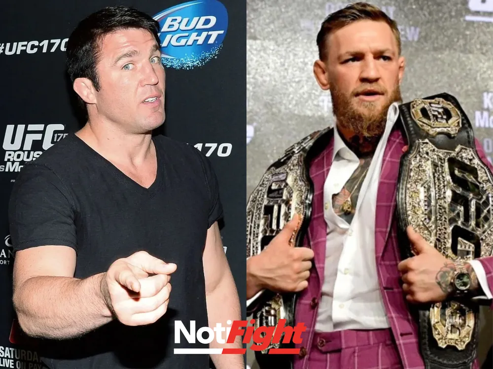 Chael Sonnen y Conor McGregor / UFC / NF.