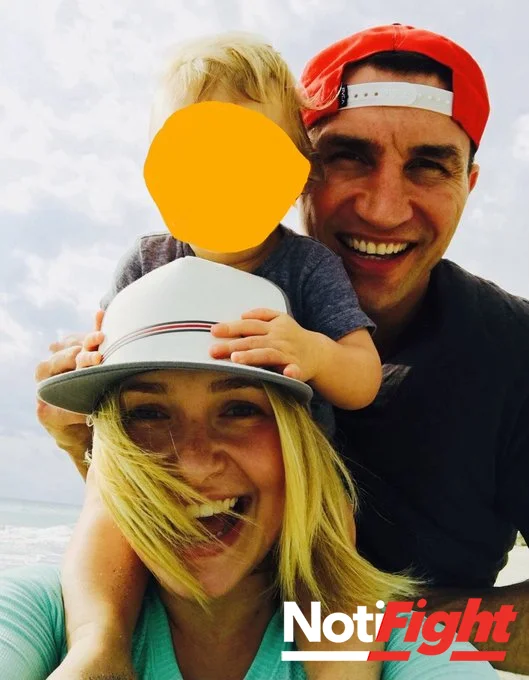 Wladimir Klitschko, Hayden Panettiere e Kaya TwitterKlitschko