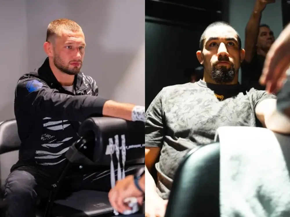Reinier de Ridder y Robert Whittaker reaccionan a su pelea en UFC on ABC 9