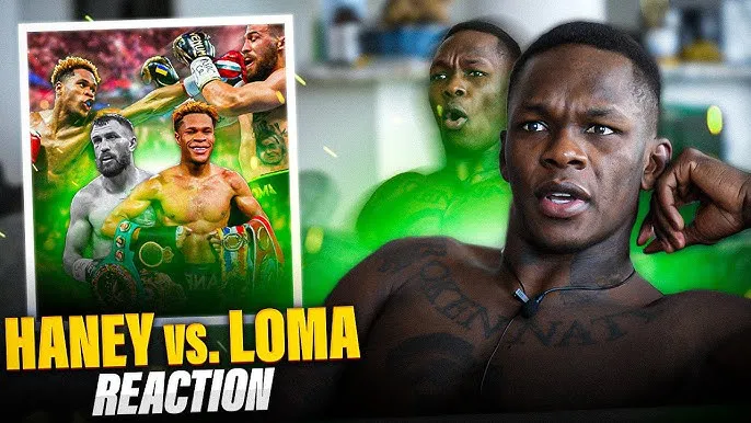 Isarel Adesanya opina sobre Haney vs Lomachenko