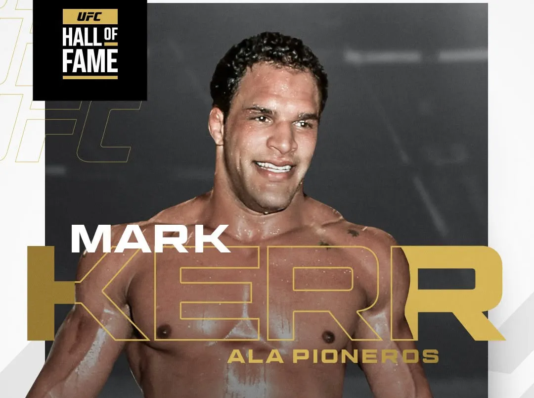 Mark Kerr será exaltado al Salón de la Fama de UFC en 2025