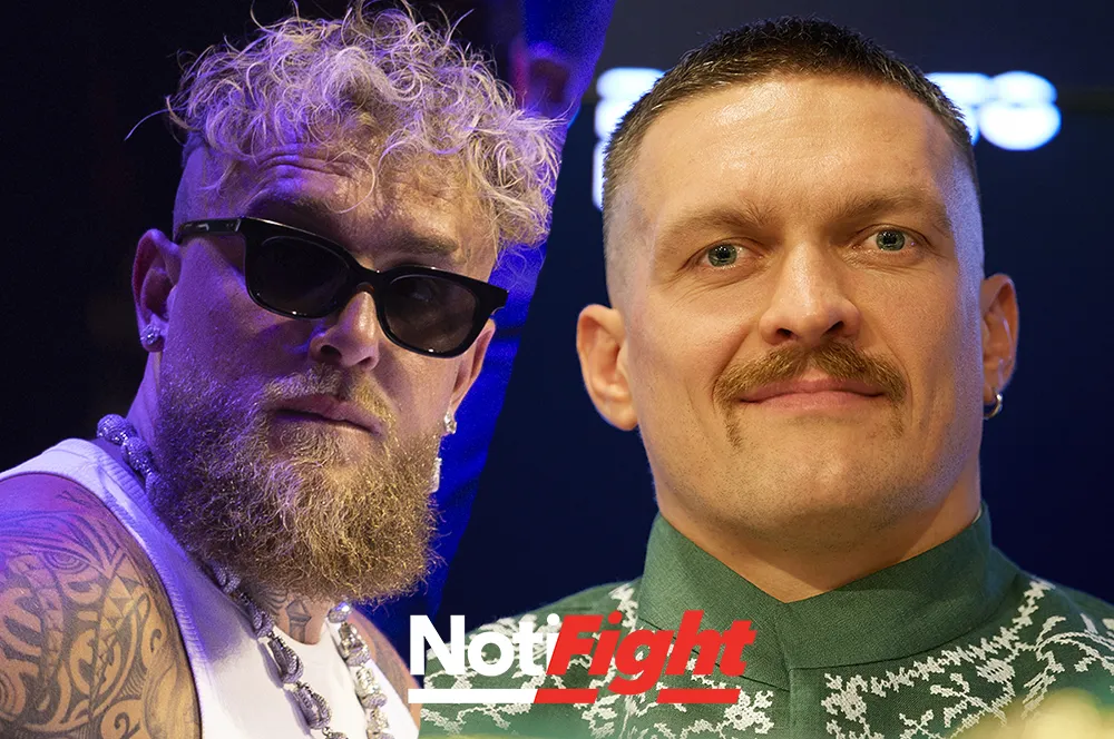 Usyk vs Jake Paul Arte de NotiFight con MVP y Top Rank