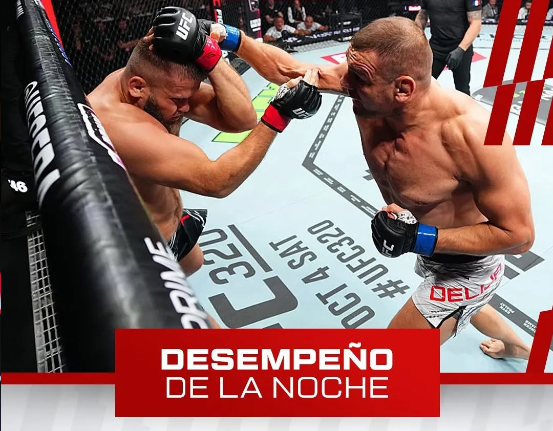 Ex campeón PFL, Ante Delija, gana bono por desempeño en debut en UFC Paris