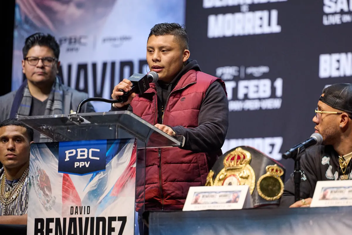 David Benavidez vs David Morrell Press Conference_Presser2
