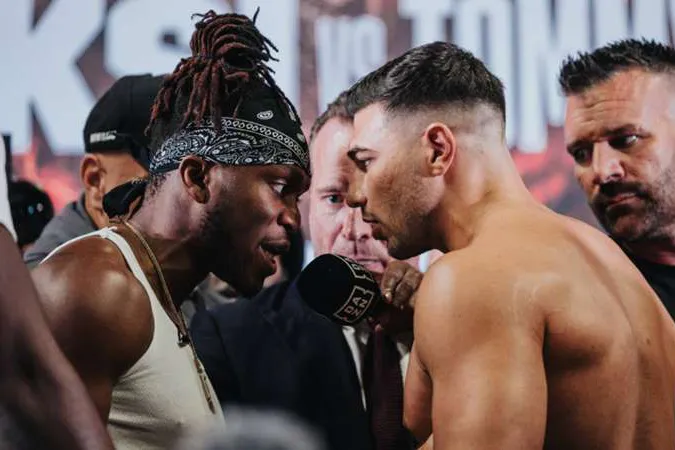 Tommy Fury vs KSI Misfits Boxing