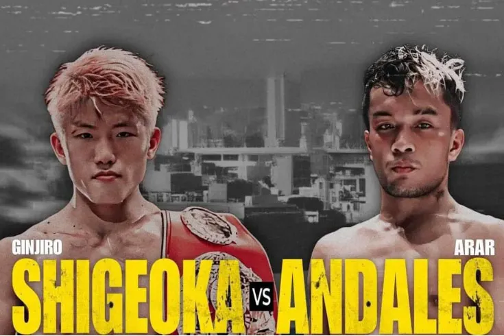 Ginjiro Shigeoka vs Arar Andales
