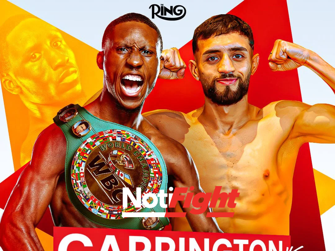 Carrington vs Palacios / Instagram: @bruce_carrington