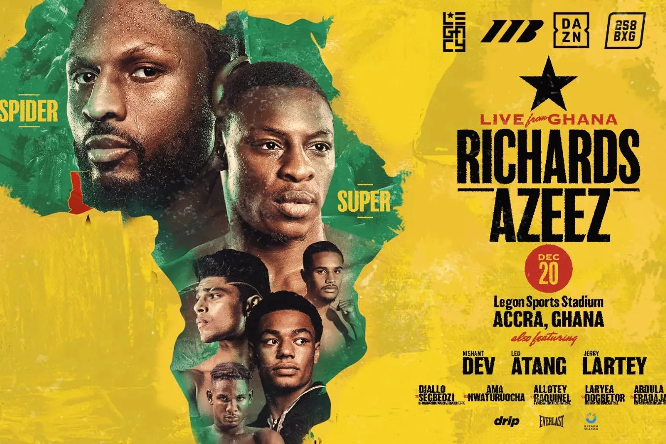 Craig Richards y Dan Azeez