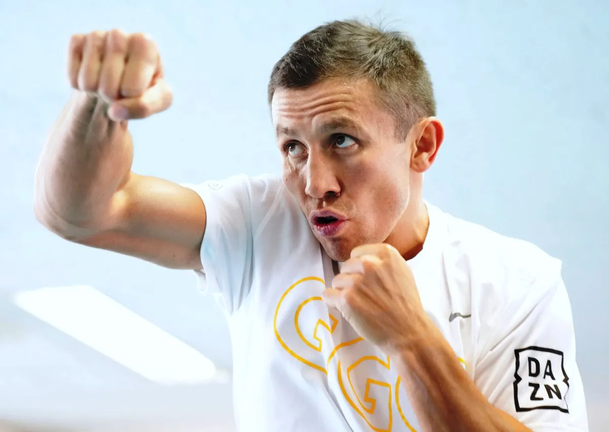 Golovkin Entreno