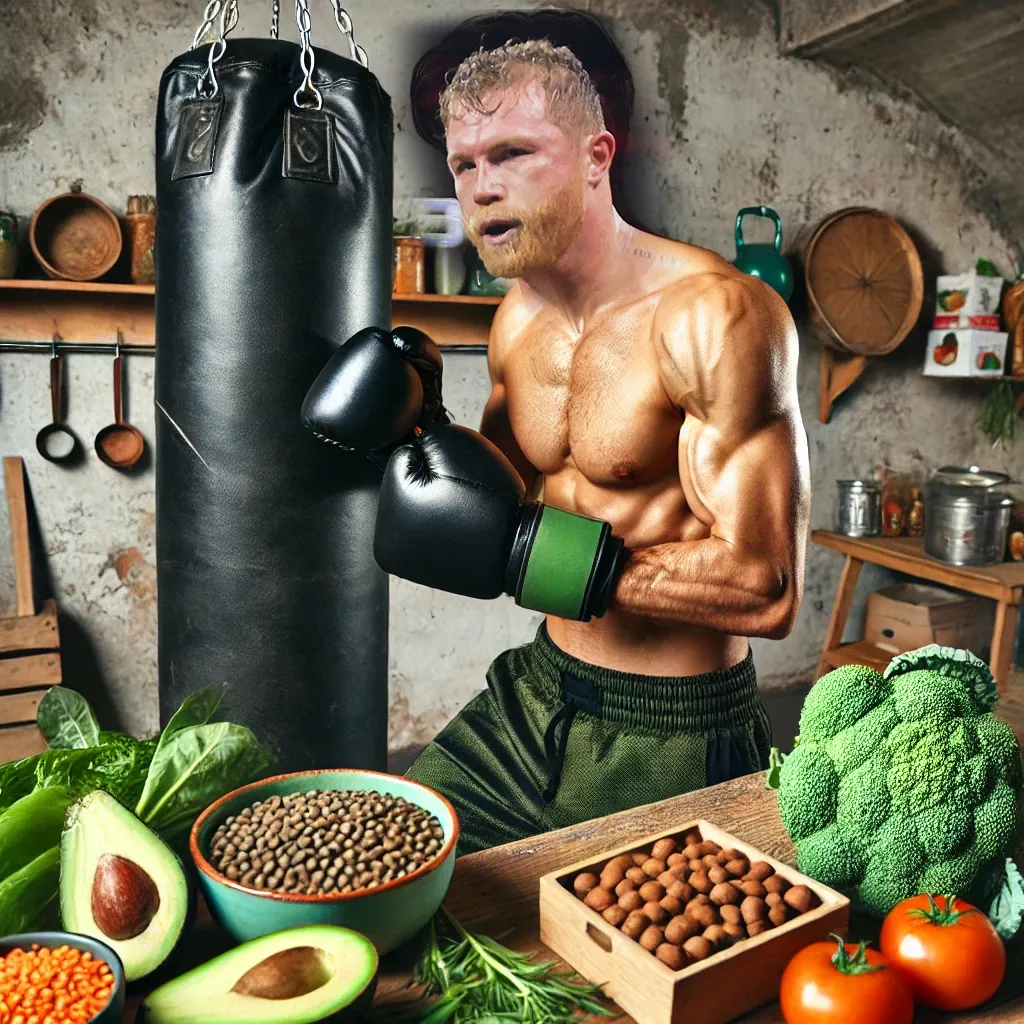 Canelo Arte Dieta Vegana NotiFight