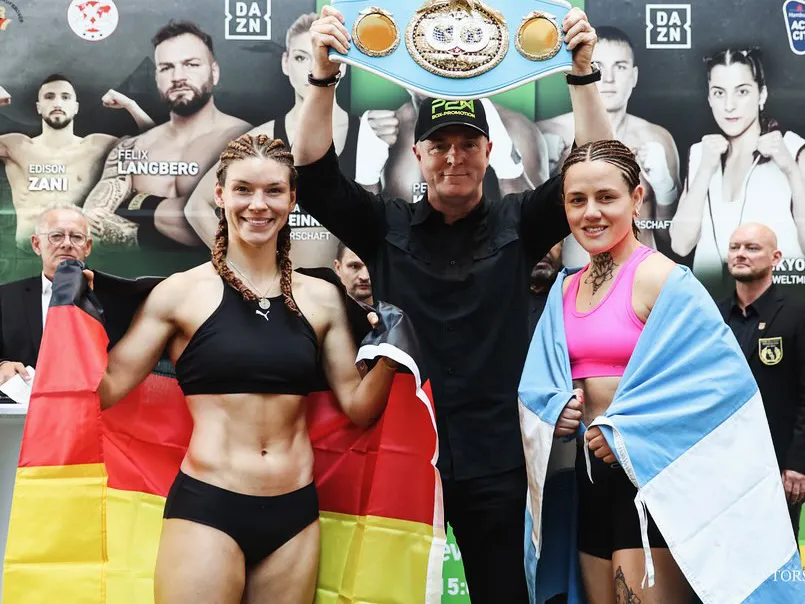 Nina Meinke y Daniela Bermudez