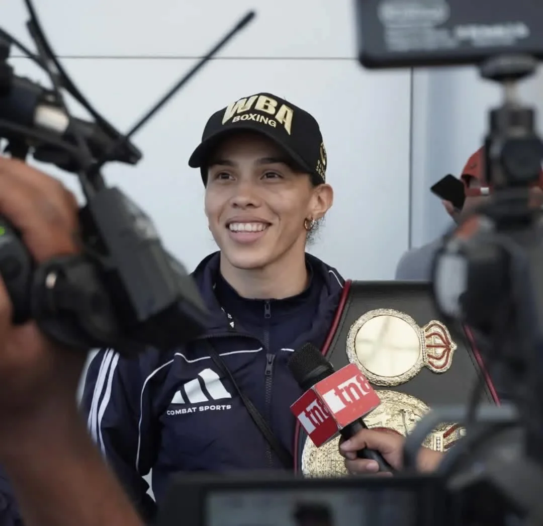 Nataly Delgado lista para la defensa