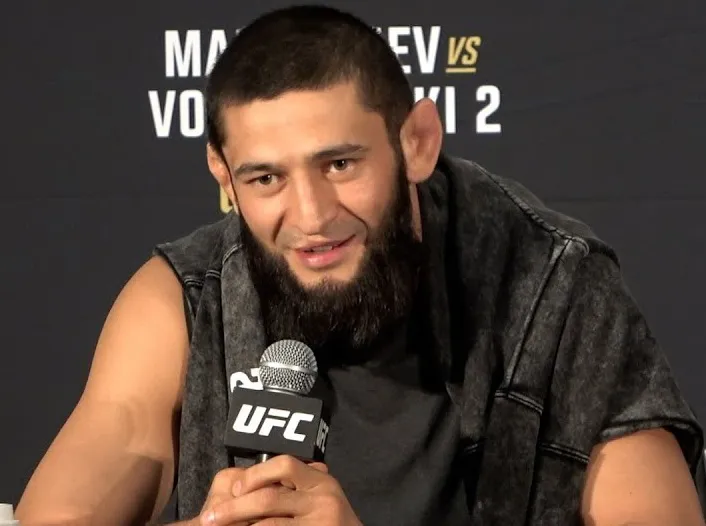 Khamzat Chimaev Kamaru Usman sólo viene por el dinero