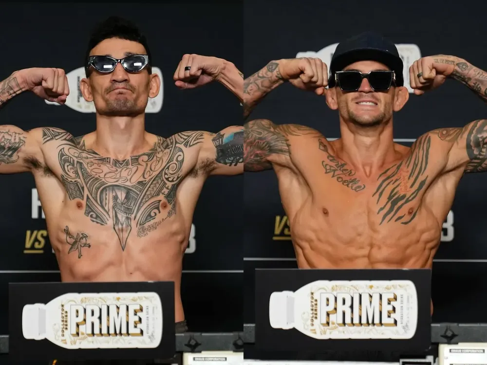 Holloway y Poirier cumplen peso para UFC 318 por el BMF