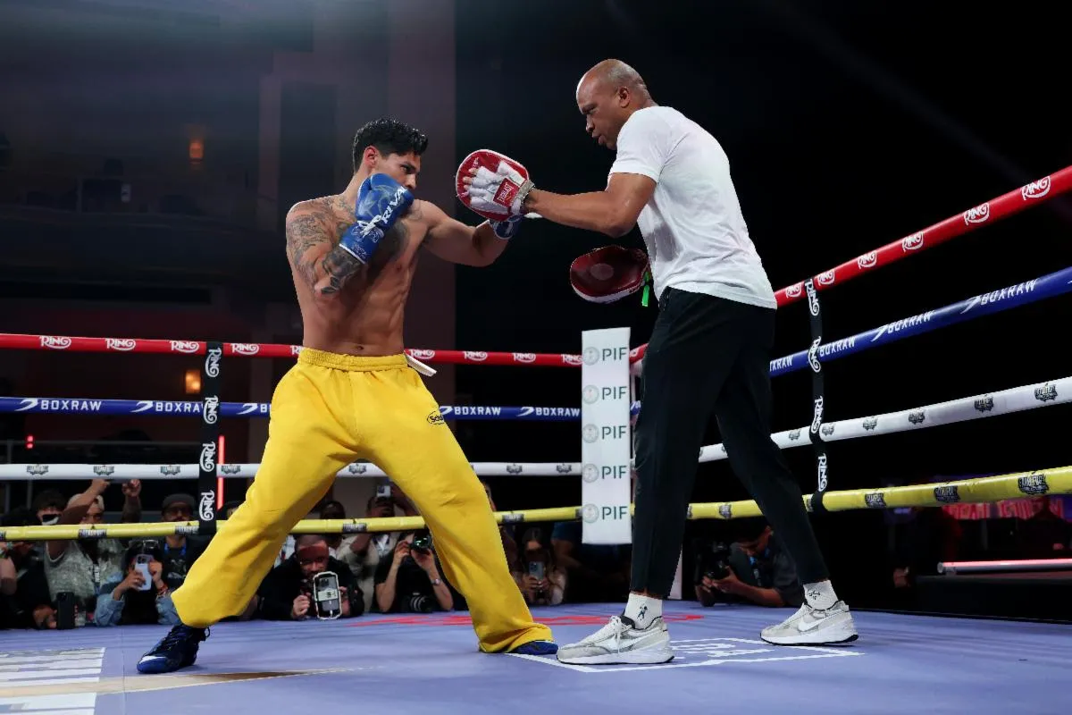 Ryan García Entrenamiento Medios