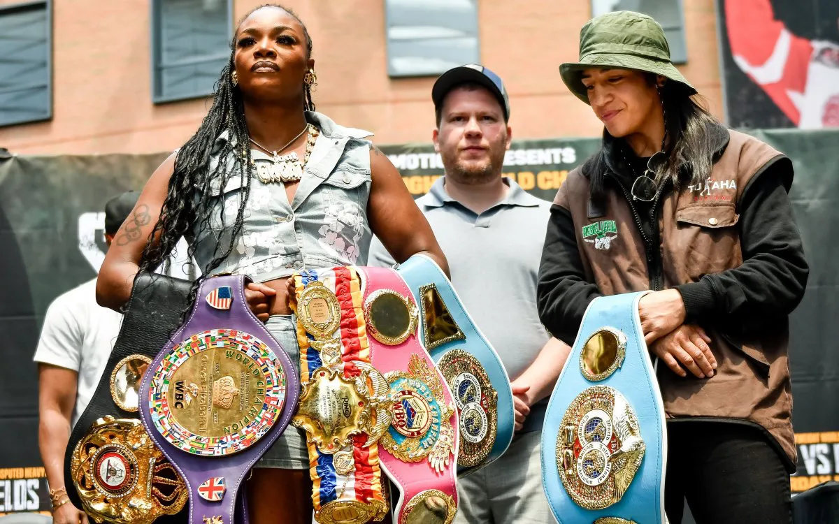 Claressa Shields vs Lani Daniels Press Conf at LCA - Detroit MI - 6.16.25- Photo x Adam J. Dewey-Salita Promotions-46