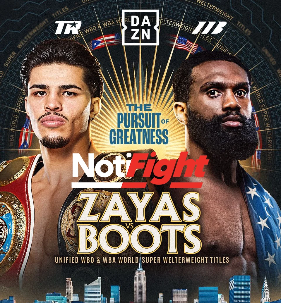 Zayas vs Boots Poster DAZN NF