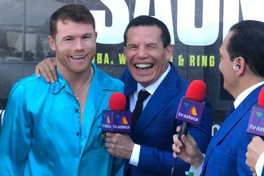 Saúl Álvarez y Julio César Chávez