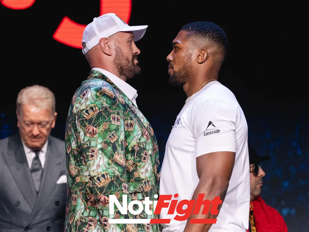 Press conference Anthony Joshua vs Tyson Fury / Matchroom Boxing