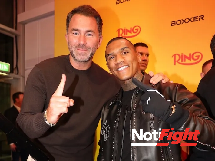 Eddie Hearn y Conor BEnn