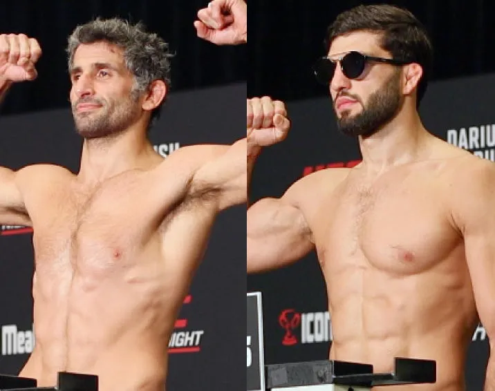 Dariush y Tsarukyan en peso para el sábado en Austin y ESPN