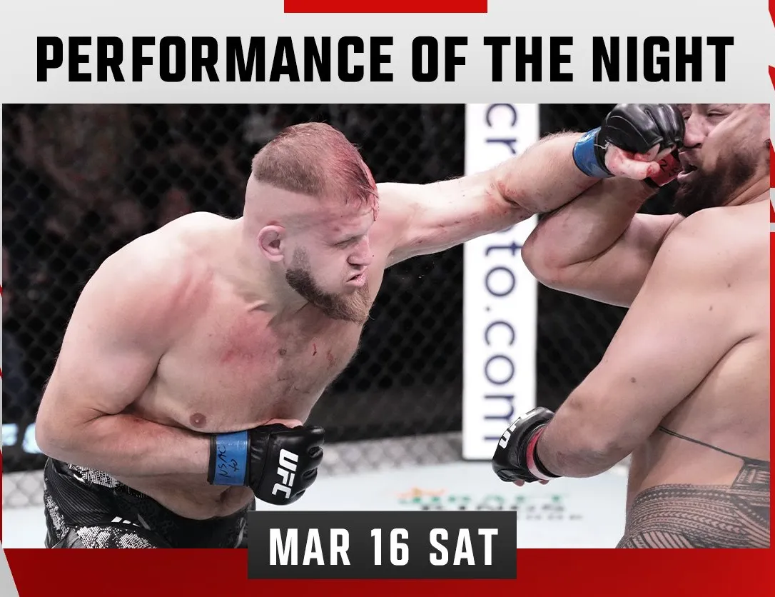 Ganadores Bonos por Desempeño de UFC Vegas 88