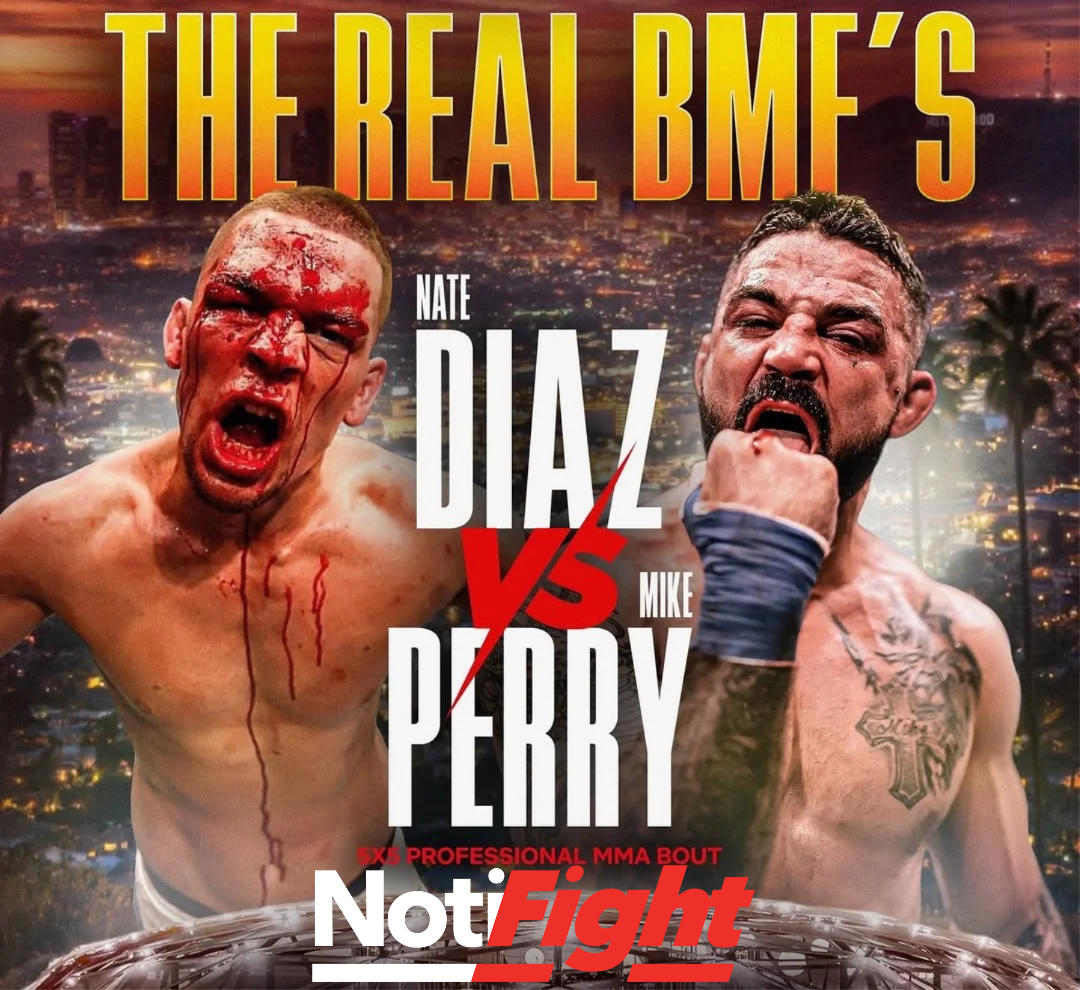 Nate Díaz y Mike Perry / MVP / NF.