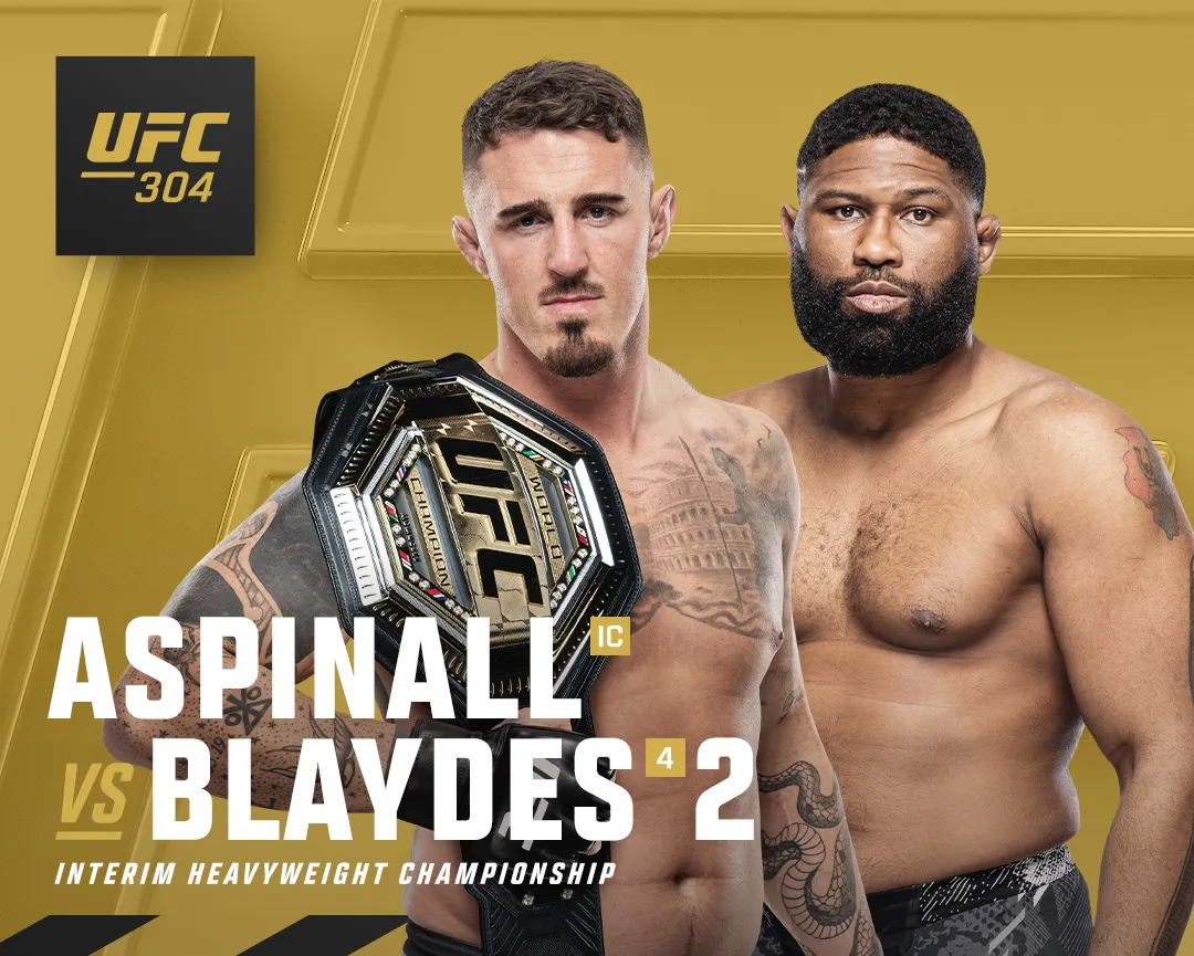 Dana White anuncia revancha Tom Aspinall vs Curtis Blaydes para UFC 304 el 277