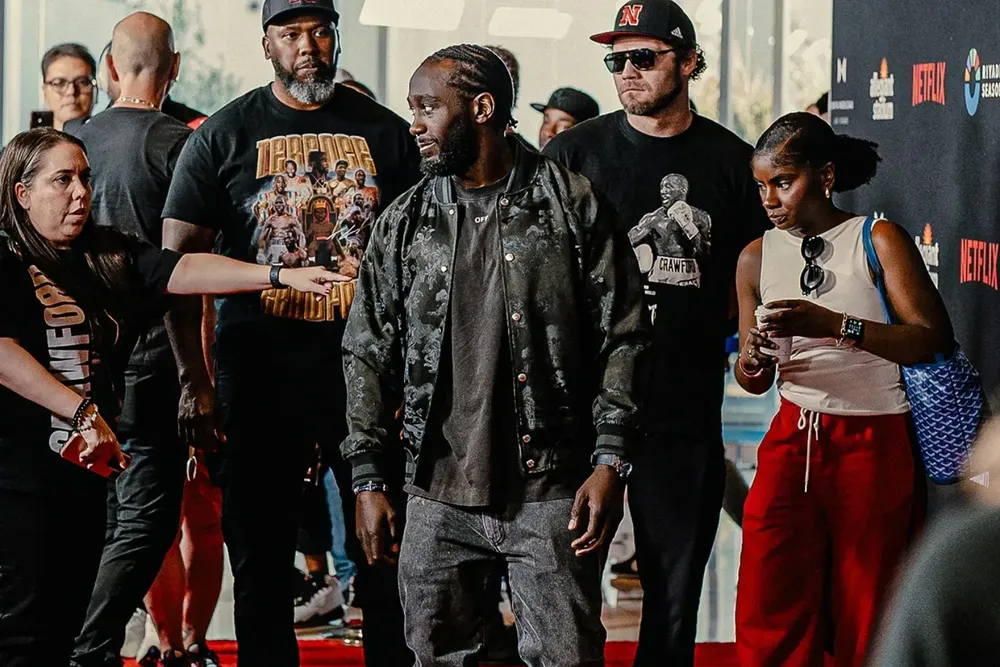 Crawford Arrival UFC