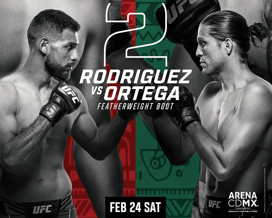 Revancha Yair Rodriguez vs Brian Ortega el sábado en México y ESPN