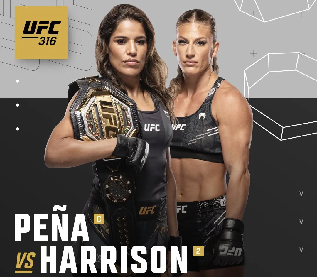 Dana White anuncia Julianna Peña vs Kayla Harrison para UFC 316 el #07Jun