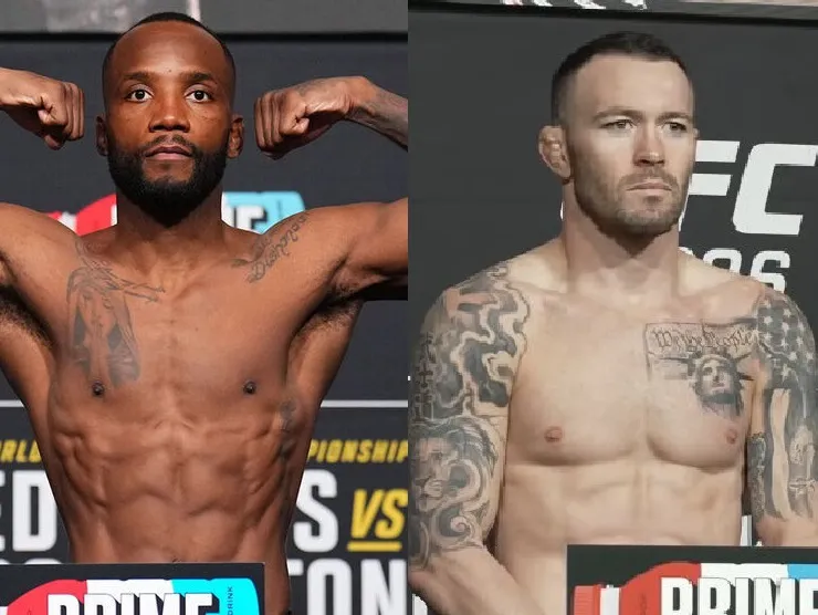 Leon Edwards y Colby Covington en peso por Mundial UFC Welter en Las Vegas