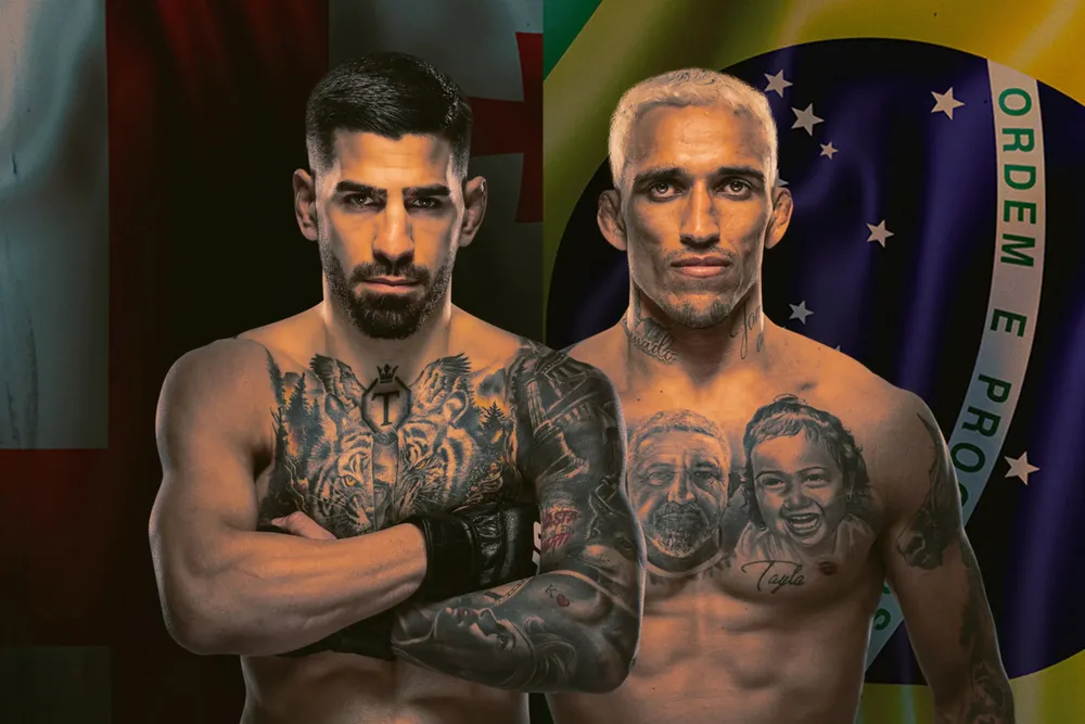 Ilia Topuria vs Charles Oliveira UFC