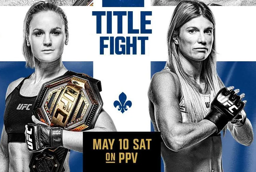 Valentina Shevchenko expone contra Manon Fiorot en UFC 315 de Montreal y ESPN PPV
