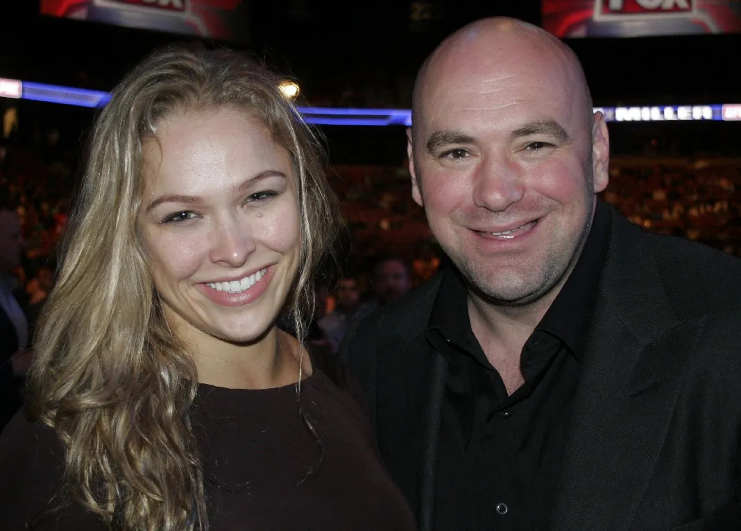 Dana White es la escencia de UFC Ronda Rousey Sin él, solo quedan tres letras