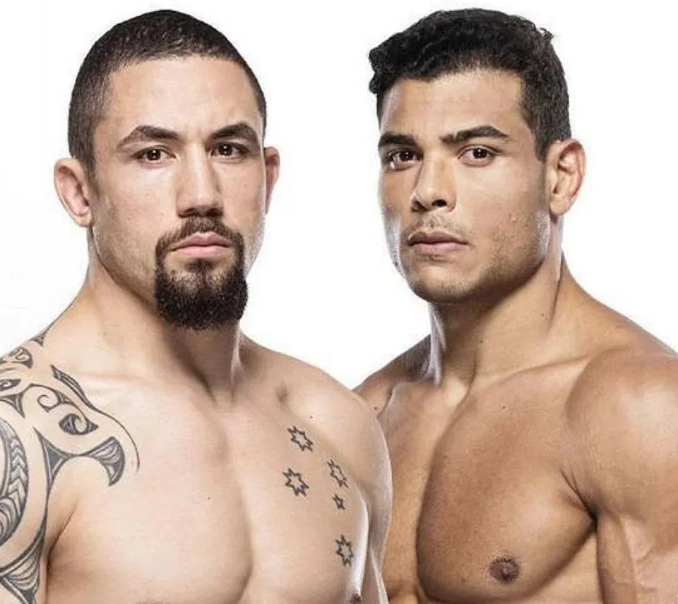 Robert Whittaker vs Paulo Costa el sábado en Anaheim