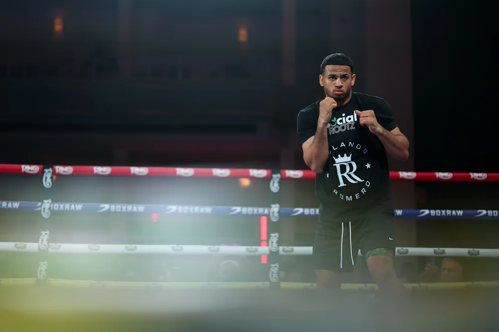 Rolando Romero Entrenamiento Medios