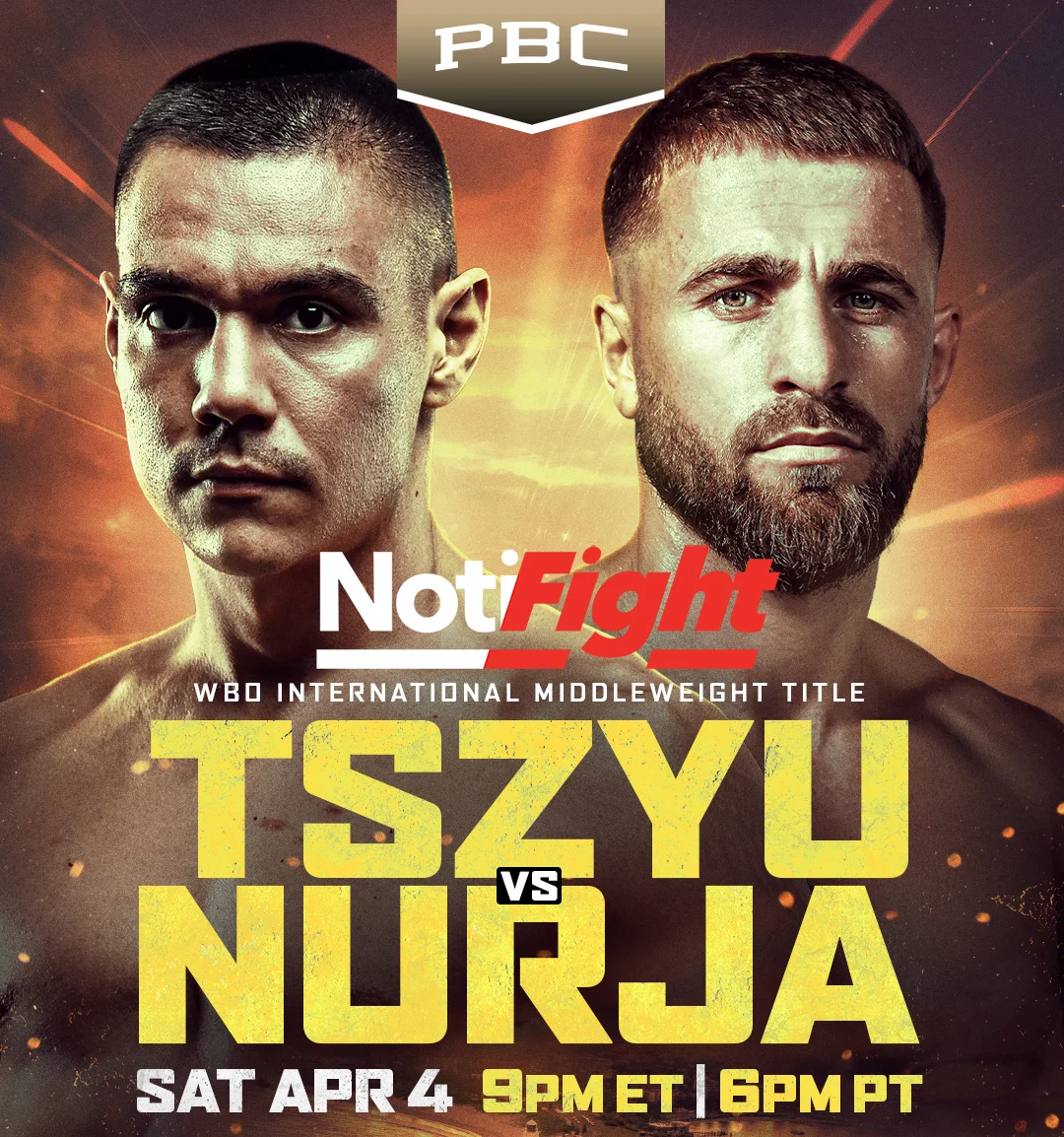 Tim Tszyu vs Denis Nurja PBC Poster NF