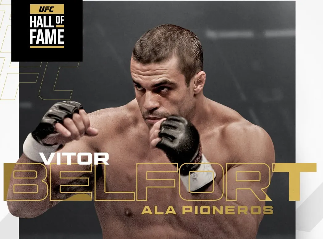 Vitor Belfort exaltado al Salón de la Fama de UFC en 2025