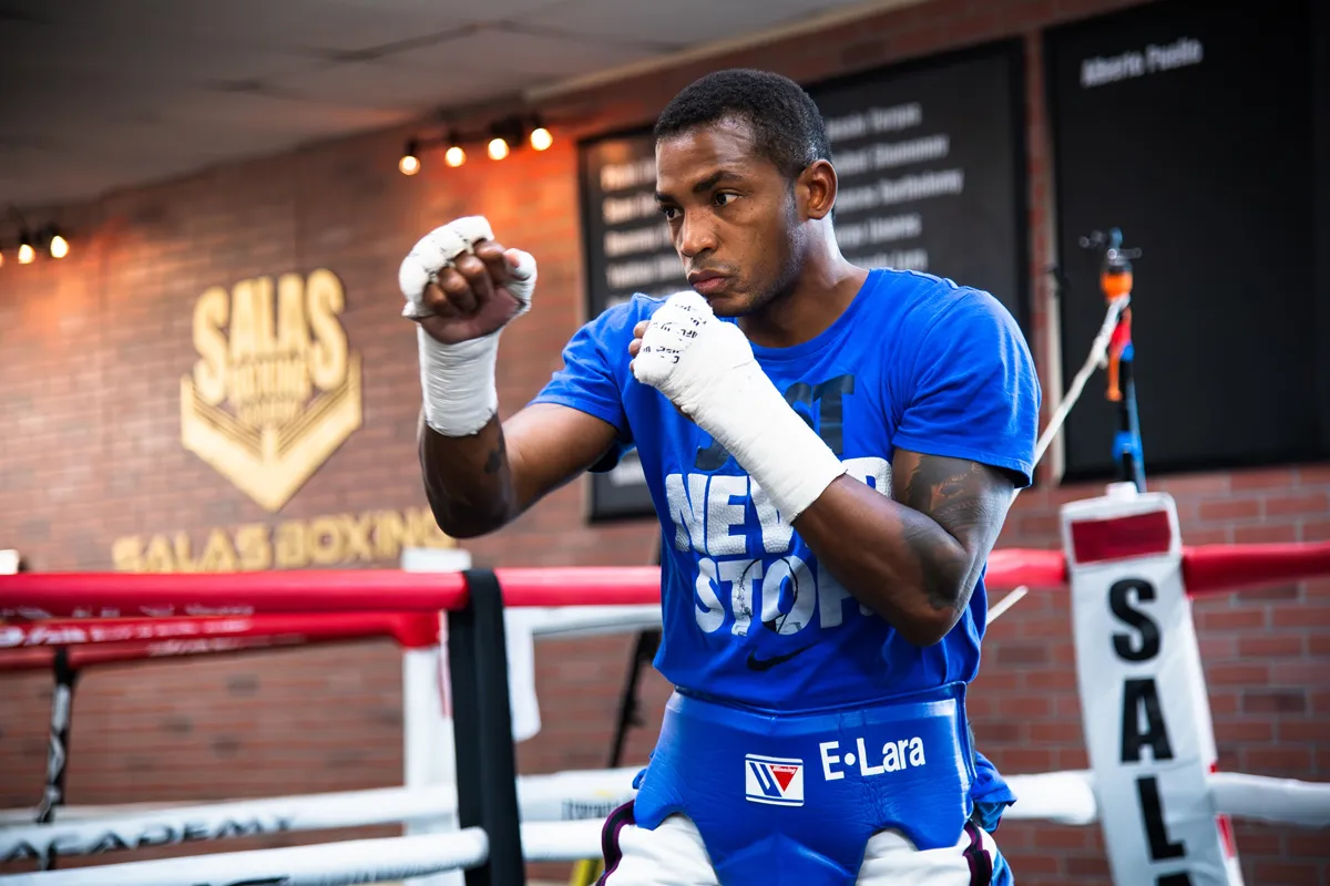 Erislandy Lara Camp Visit - 08.17.24_09_14_2024_Training camp