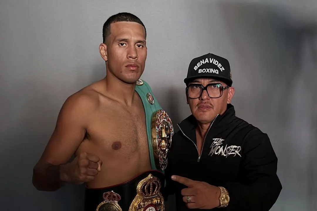David Benavidez Jr. y David Benavidez Sr.