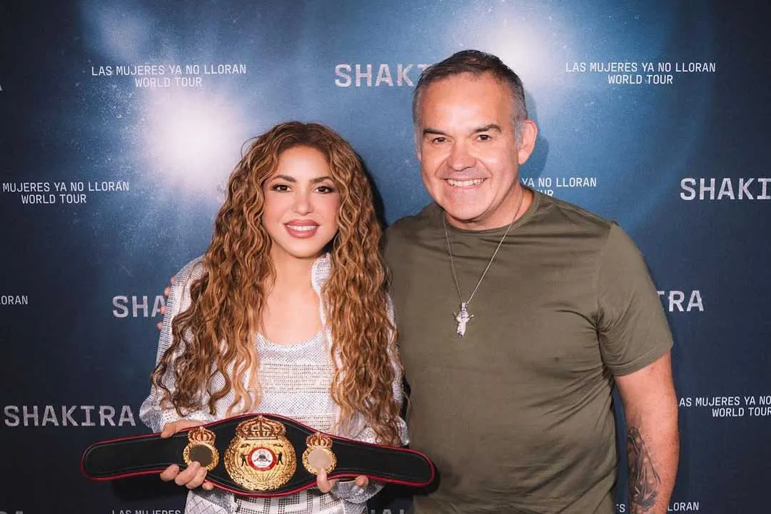 Shakira y Gilberto Mendoza