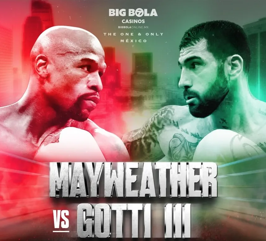 Floyd Mayweather Jr vs John Gotti III 