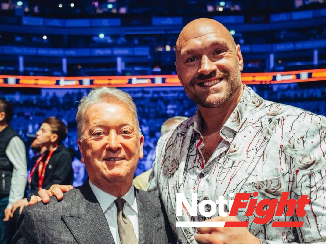 Frank Warren y Tyson Fury